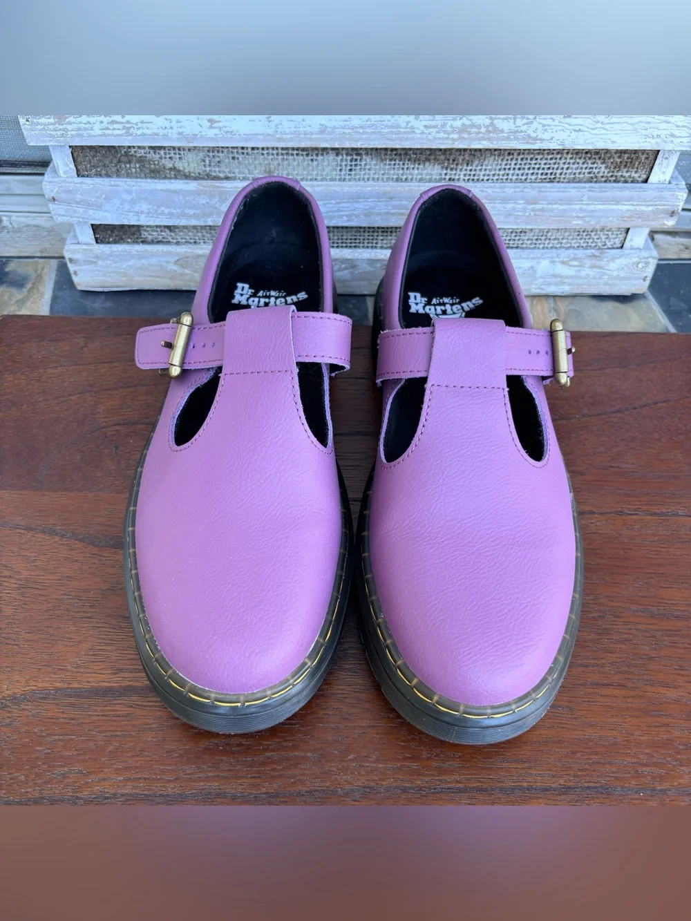 Dr. Martens Zavala Mary Jane in Muted Purple Size US 8